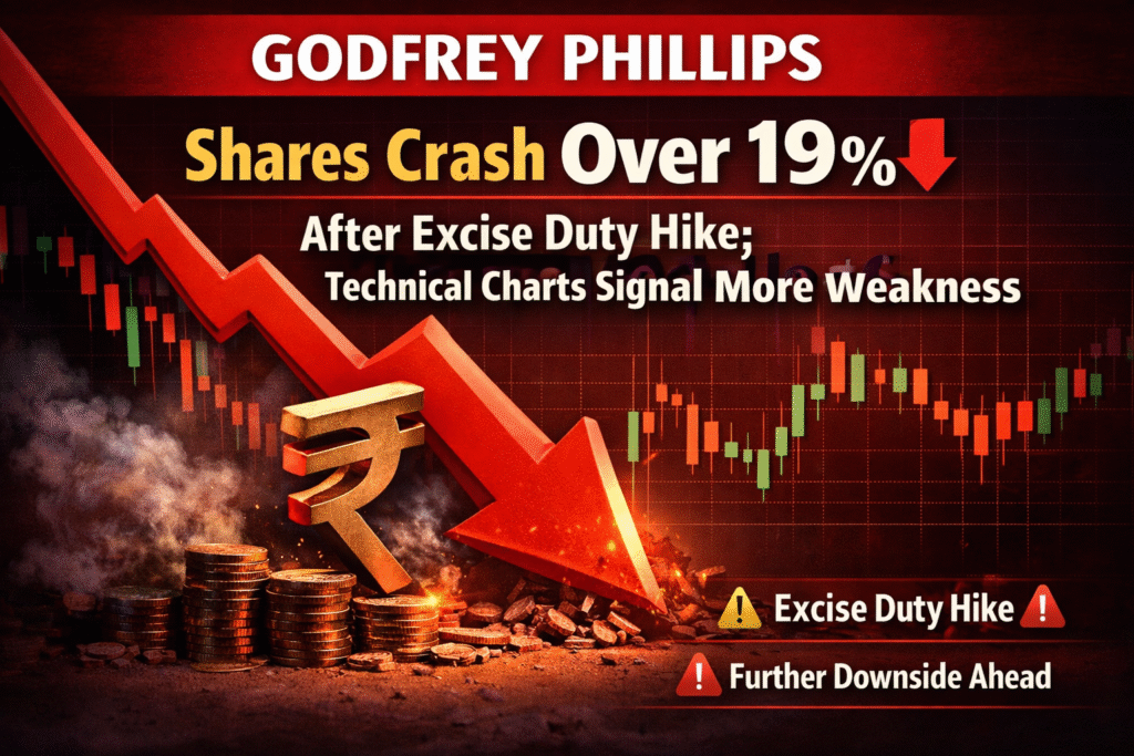 Godfrey Phillips Shares Crash Over 19% After Excise Duty Hike; Technical Charts Signal More Weakness