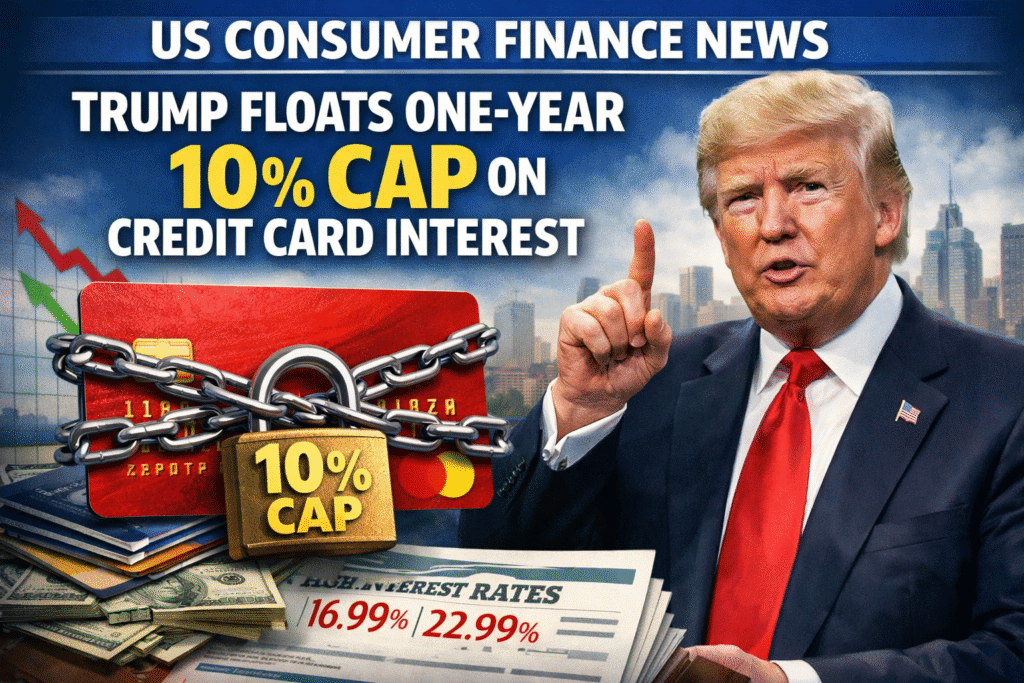 Credit Card Interest Rate News: Trump Floats One-Year 10% Cap on Credit Card Interest