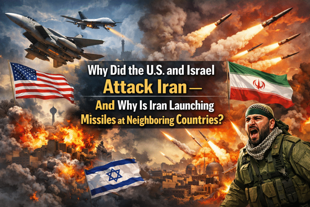 Why Did the U.S. and Israel Attack Iran — And Why Is Iran Launching Missiles at Neighboring Countries?